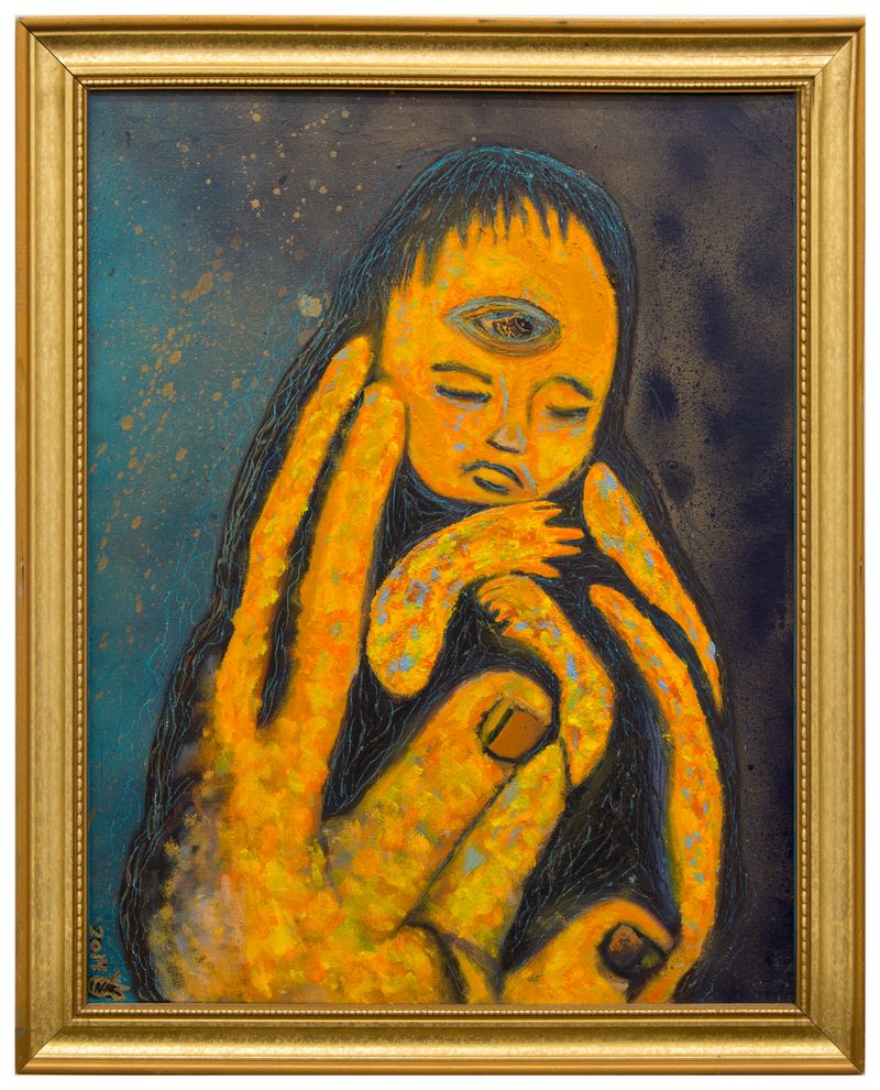 Universe holding Baby